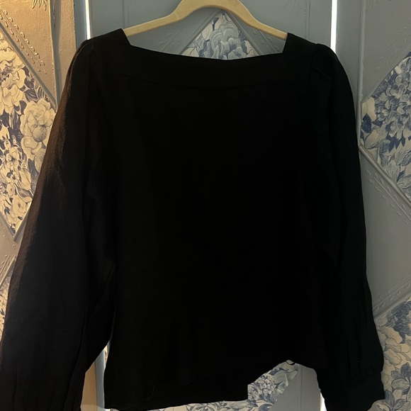 J Crew Button-Front Linen Shirt - Picture 2 of 3